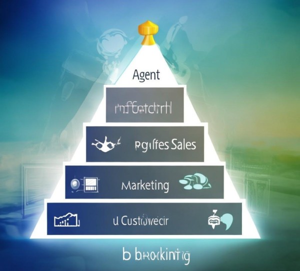 从代理到预订的金字塔式策略